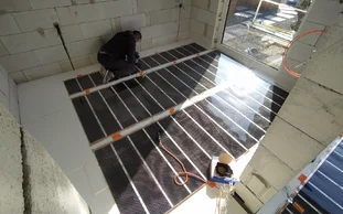 EXCEL carbon infrared underfloor heating EXCEL carbon infrared underfloor heating