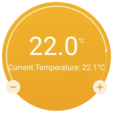 WIFI control of thermostats via the TUYA SMART mobile app WIFI control of thermostats via the TUYA SMART mobile app
